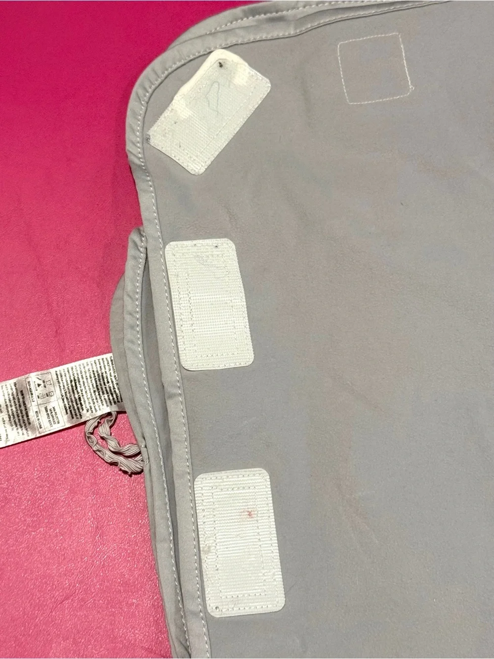 Ollie Swaddle Grey Adjustable Velcro Lightweight Easy Closure Unisex Gray Infant